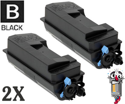 2 Pack Konica Minolta TK-3132 Black Laser Toner Cartridge