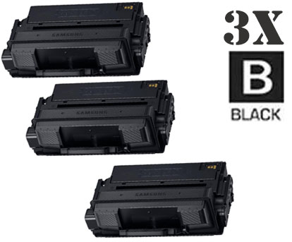 3 Pack Samsung MLT-D201L HY Black Laser Toner Cartridge
