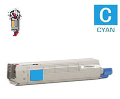 Genuine Original Okidata 43837127 Cyan Toner Cartridge