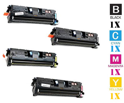 4 Pack Canon E87 7433A005AA Black Laser Toner Cartridge