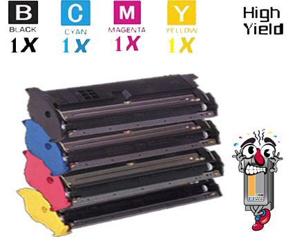 4 Pack Konica Minolta 1710471 Laser Toner Cartridges