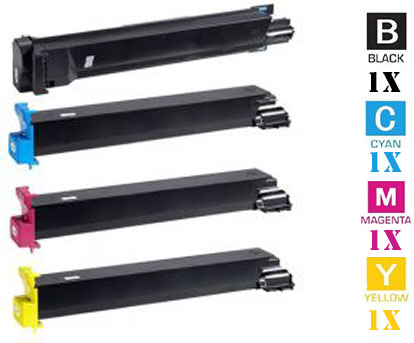 4 Pack Konica Minolta TN210 Laser Toner Cartridge