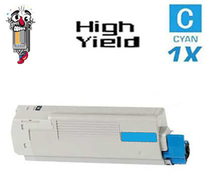 Genuine Original Okidata 52123703 Cyan Toner Cartridge