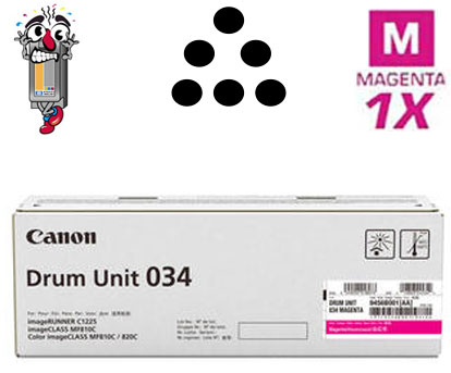 Genuine Original Canon 034 9456B001 Magenta Drum Unit Cartridge