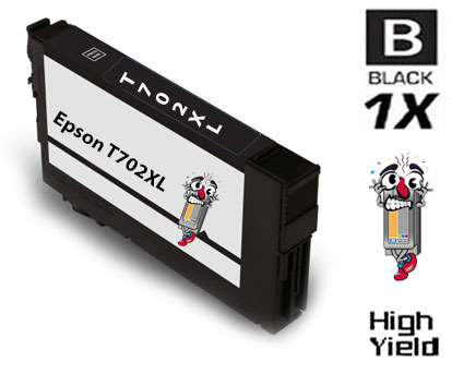 Epson T702XL DURABrite High Yield Black Ink Cartridge