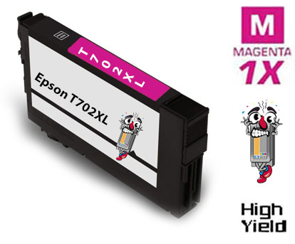Epson T702XL DURABrite High Yield Magenta Ink Cartridge
