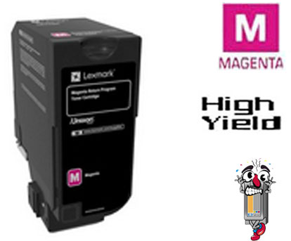 Original Lexmark 74C1SM0 Magenta Laser Toner Cartridge