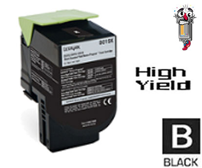 Lexmark 80C1SK0 Black Laser Toner Cartridge