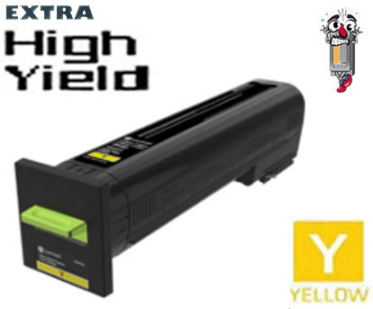 Original Lexmark 82K0X40 Extra High Yield Yellow Laser Toner Cartridge