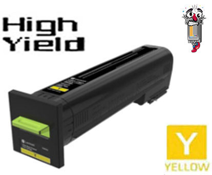 Original Lexmark 82K1HY0 High Yield Yellow Laser Toner Cartridge