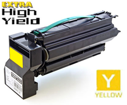 Lexmark C7720YX Extra High Yield Yellow Laser Toner Cartridge