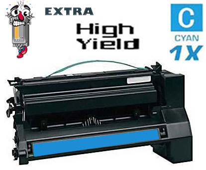 Lexmark C782X1CG Extra High Yield Cyan Laser Toner Cartridge