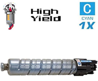 Ricoh 841287 841455 Cyan Laser Toner Cartridge