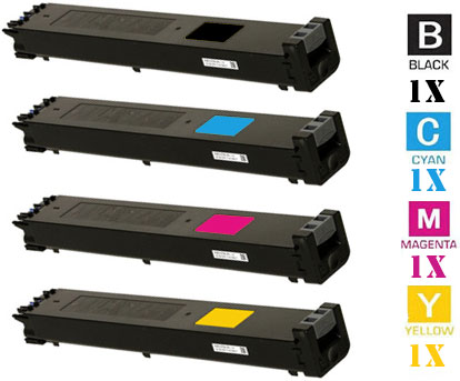 4 Pack Sharp MX51 Laser Toner Cartridges