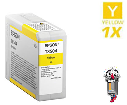 Epson T850400 UltraChrome Yellow Inkjet Cartridge