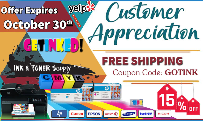 Customer Appreciation Crazy Inkjets Customer Appreciation