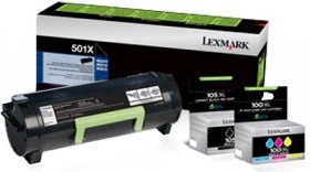 Lexmark Printer Combo-Pack Printer Ink Cartridge
