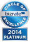 2012 Bizrate Platinum Award